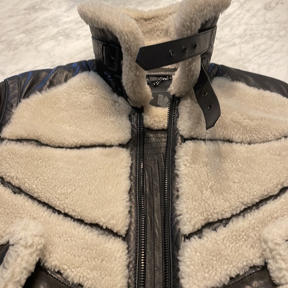 Belstaff Shearling Leather Jacket - image 5